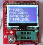 Transistör Test Cihazı LCR - ESR metre - Frekans Sinyal Üreteci